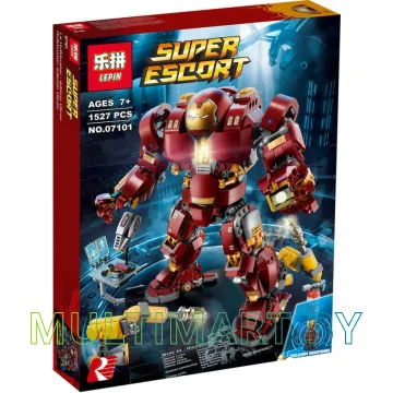 Конструктор Lepin 07101 Халкбастер - Эра Альтрона (1527 деталей)